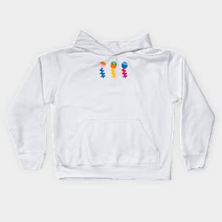 The Three Flowers Kids Hoodie